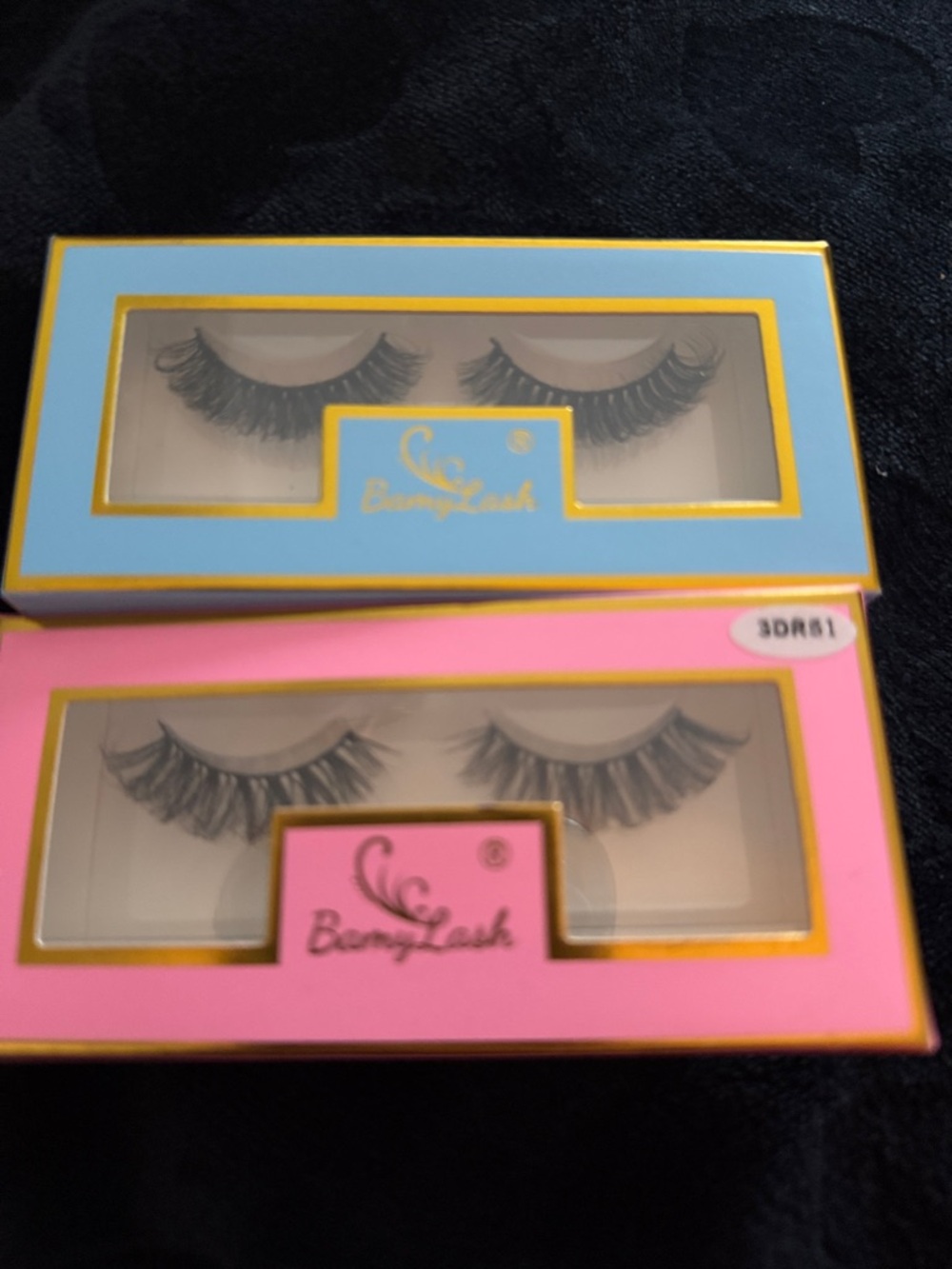 BennyLash Dramatic False Eyelashes - Black (Two Pairs)